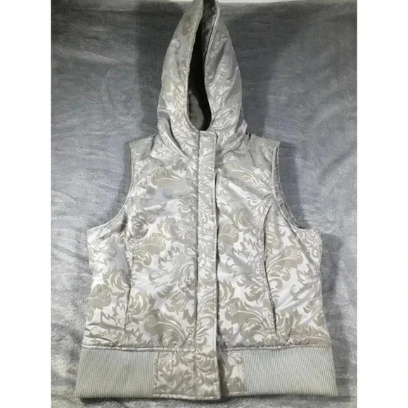 ARIAT WOMENS HOODED DOWN FILLED PUFFER VEST SIZE medium - Picture 1 of 5